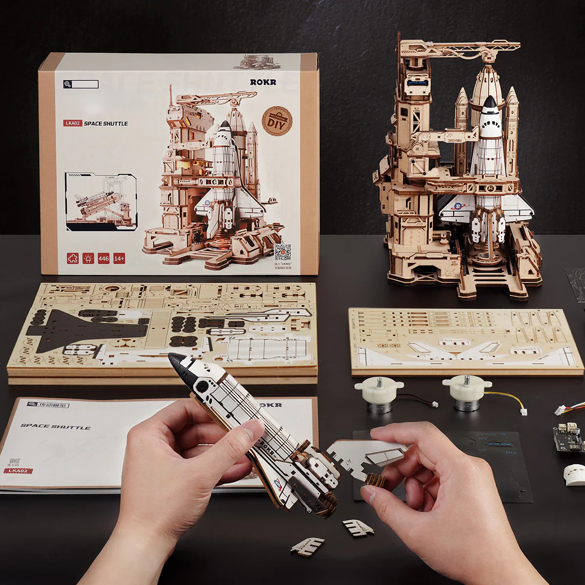 Robotime Mechanical Models Space Shuttle - Image 5