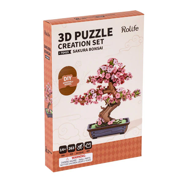 Robotime - Sakura Bonsai - Image 6