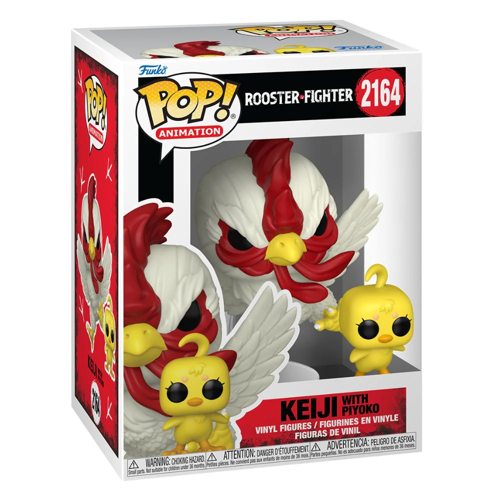 Rooster Fighter - Keiji & Piyoko Pop! Vinyl - Image 2