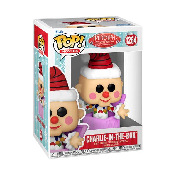 Rudolph - Charlie in the Box Pop! Vinyl - Image 2