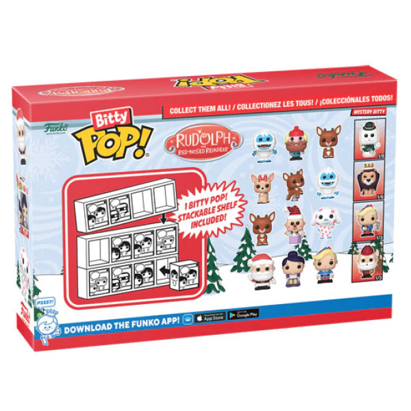 Rudolph - Rudolph Bitty Pop! Vinyl 4 Pack - Image 3