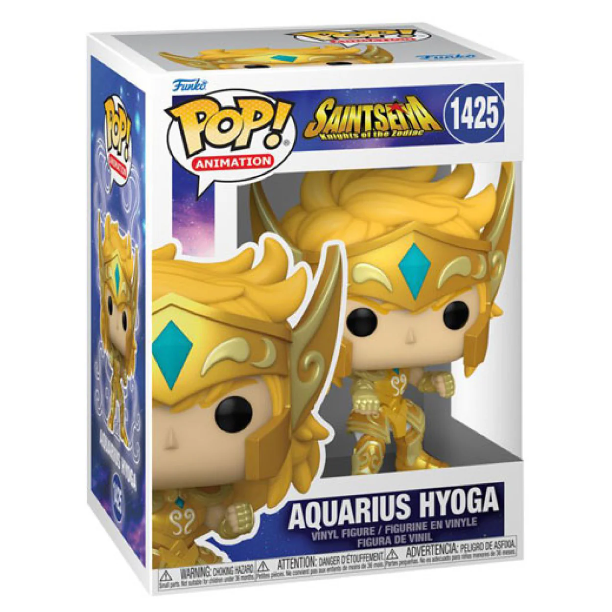 Saint Seiya - Aquarius Hyoga (Gold Suit) Pop! Vinyl - Image 2