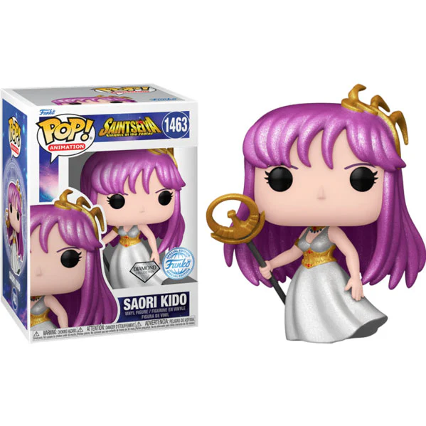Saint Seiya - Saori Kido (Athena) US Exclusive Diamond Glitter Pop! Vinyl - Image 3