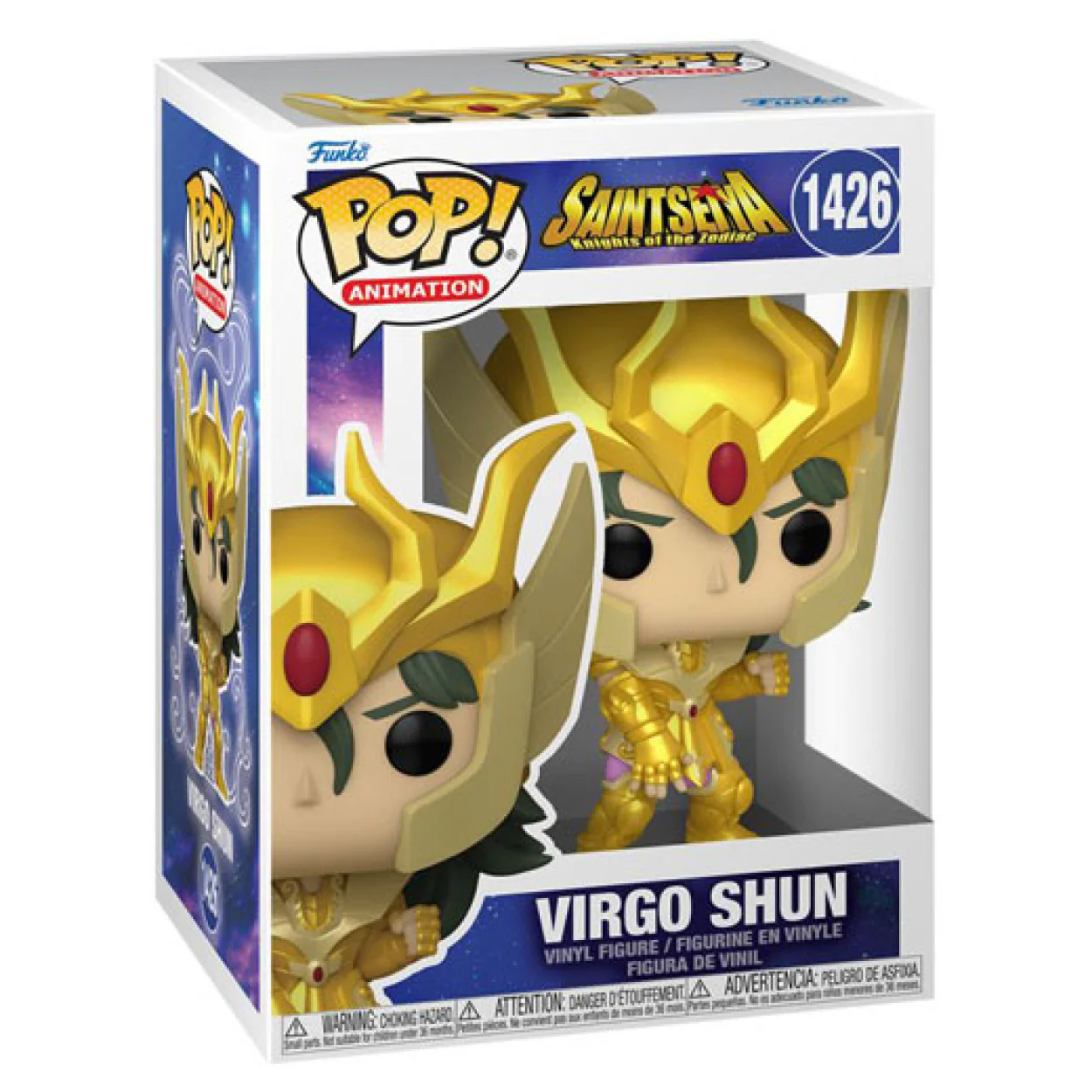Saint Seiya - Virgo Shun (Gold Suit) Pop! Vinyl - Image 2