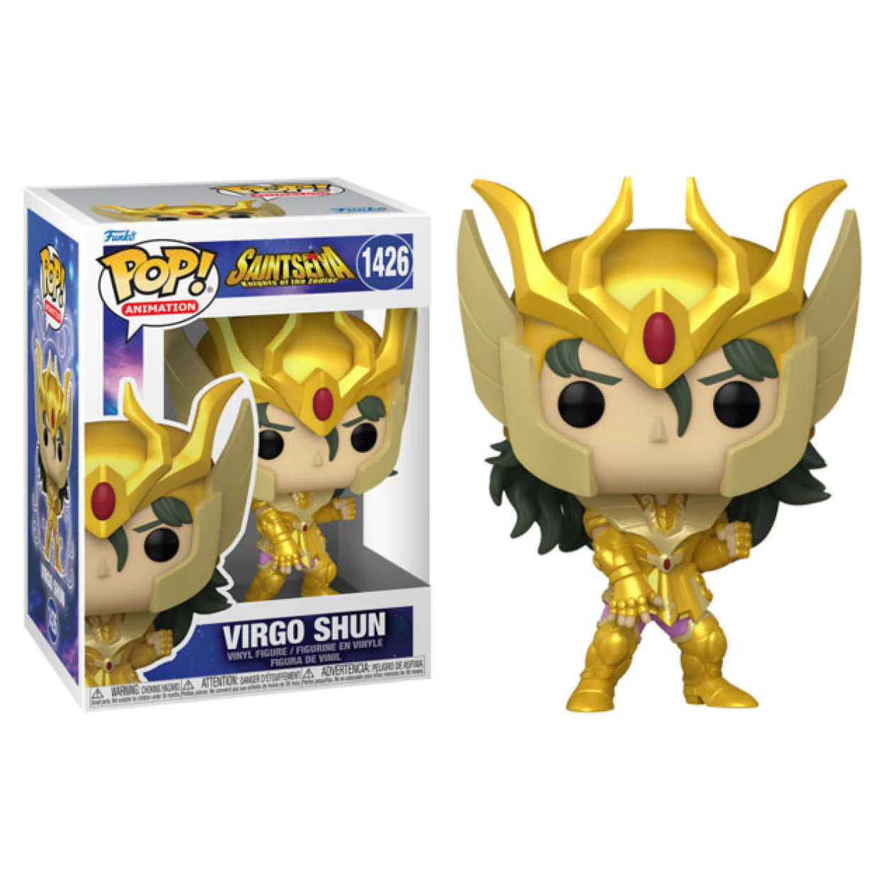 Saint Seiya - Virgo Shun (Gold Suit) Pop! Vinyl - Image 3