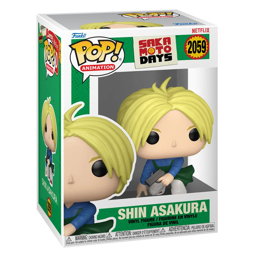 Sakamoto Days - Shin Asakura Pop! Vinyl - Image 2