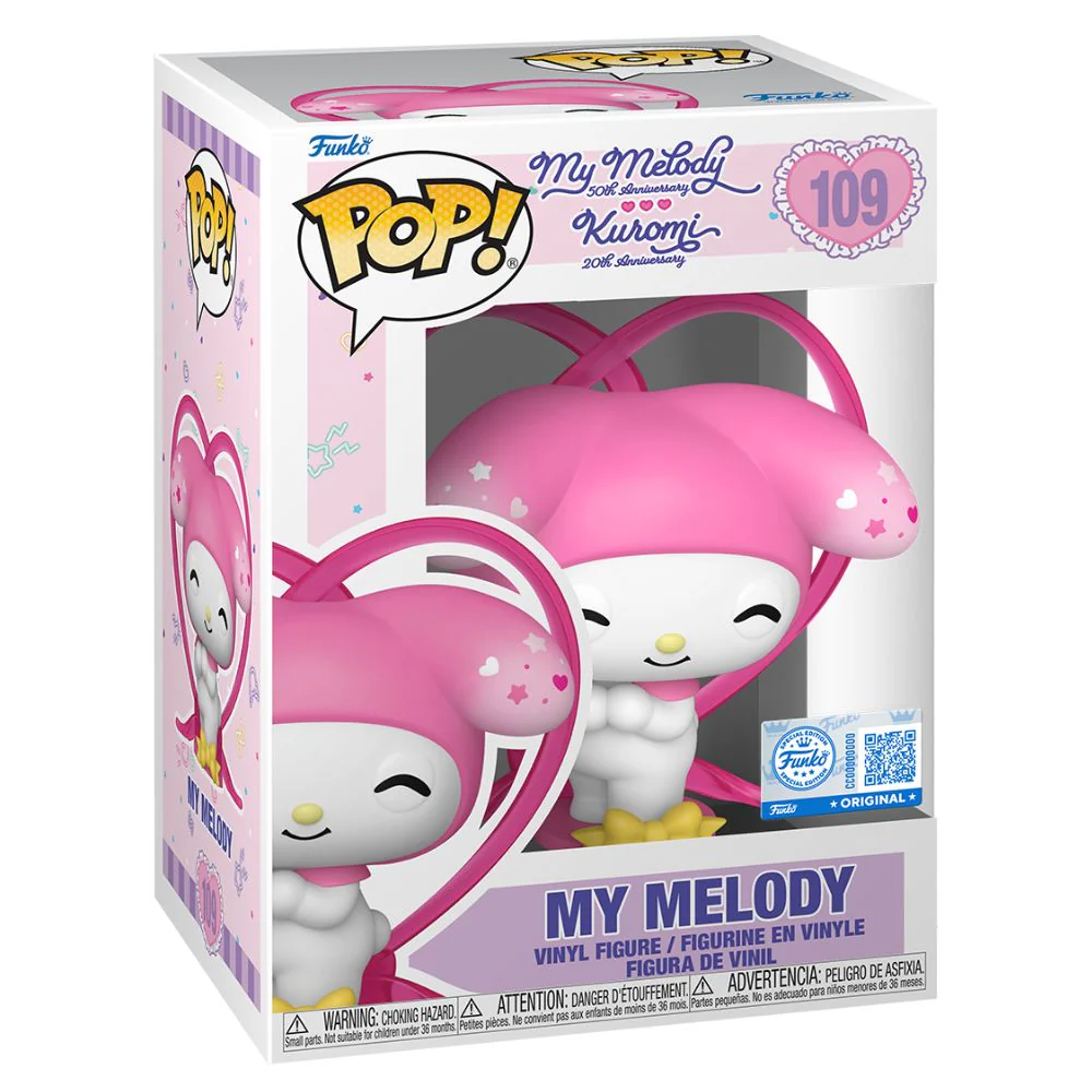 Hello Kitty & Friends - Kuromi with Cake 20th Anniversary US Exclusive Pop! Vinyl - Image 2