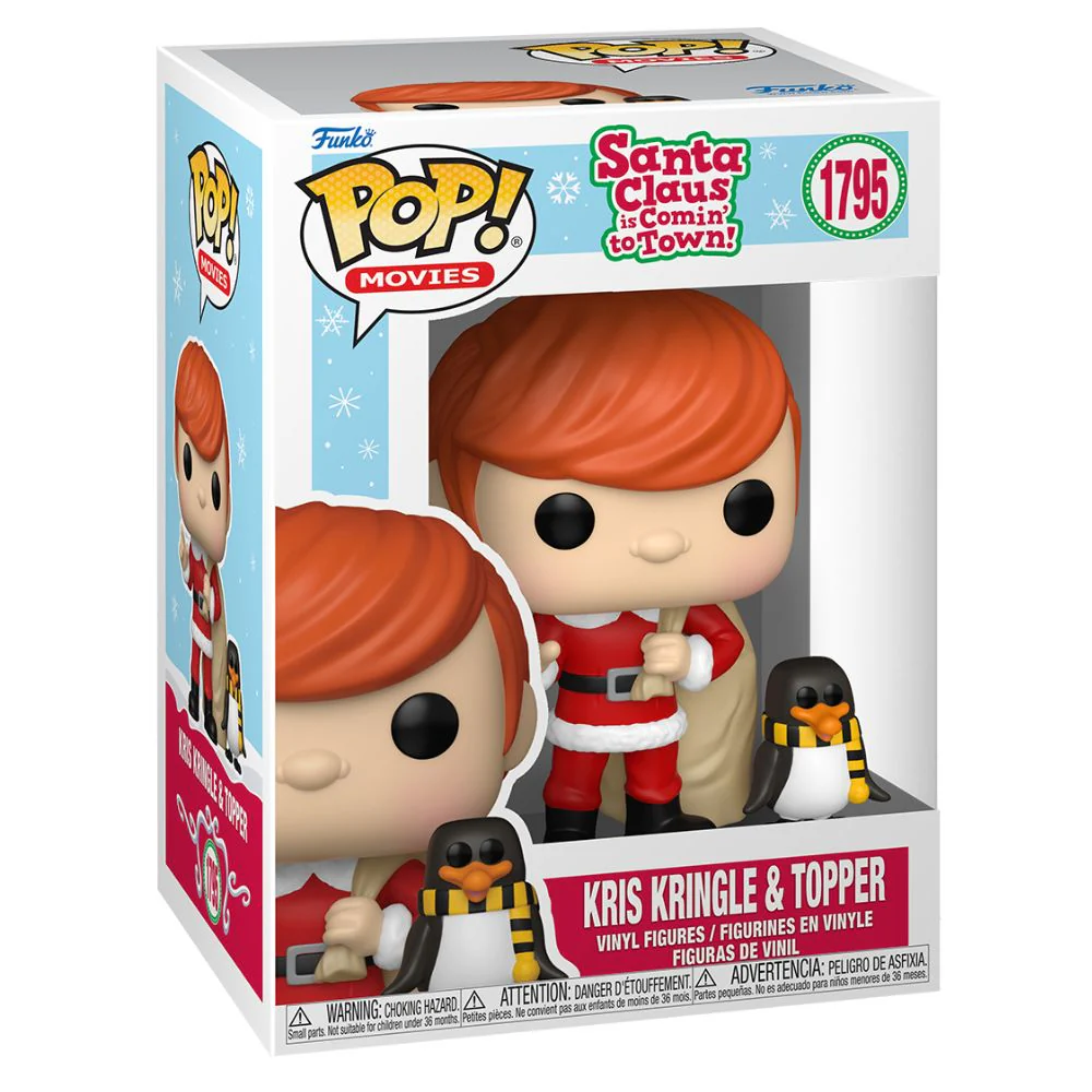 Santa Claus is Comin' to Town - Kris Kringle & Topper Pop! Vinyl - Image 2