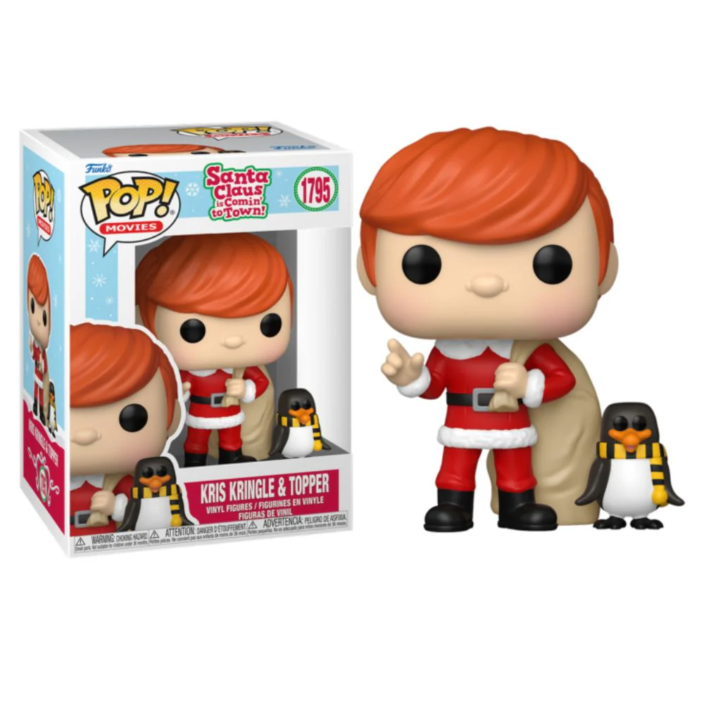 Santa Claus is Comin' to Town - Kris Kringle & Topper Pop! Vinyl - Image 3