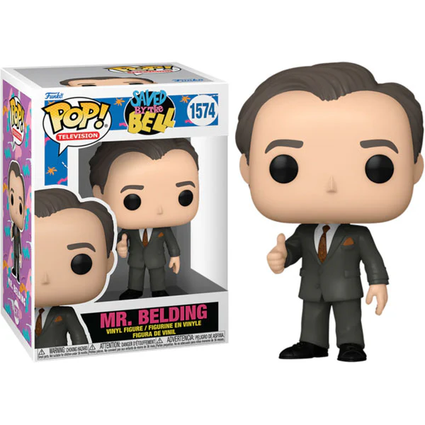 Saved by the Bell: 30th Anniversary - Mr Belding Pop! Vinyl - Image 3