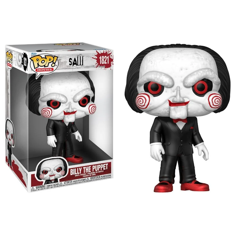 Saw: 10th Anniversary - Billy the Puppet 10 Inch Pop! Vinyl - Image 3