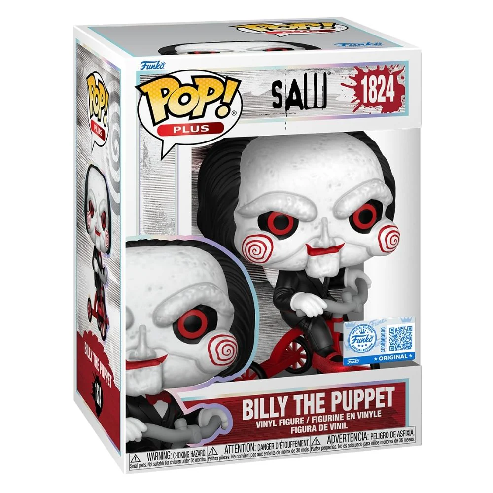 Saw: 10th Anniversary - Billy on Tricycle US Exclusive Pop! Plus - Image 2