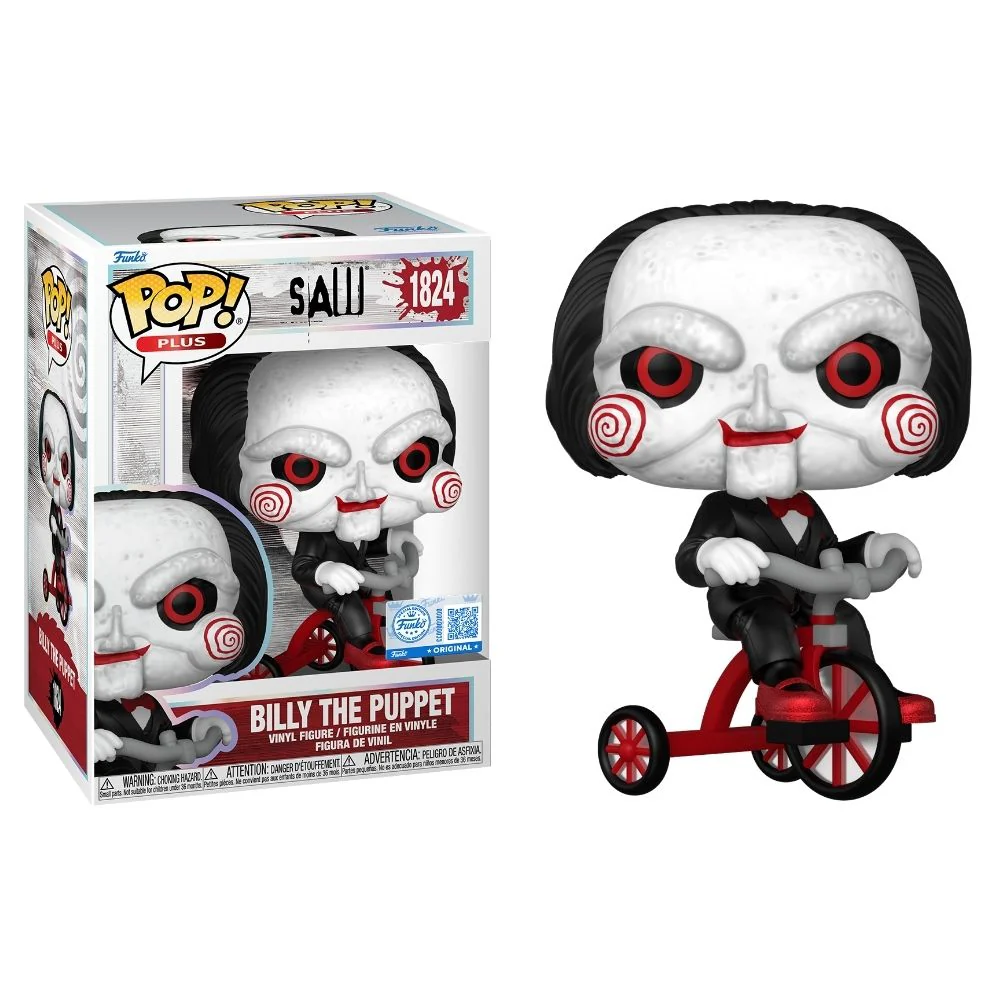 Saw: 10th Anniversary - Billy on Tricycle US Exclusive Pop! Plus - Image 3