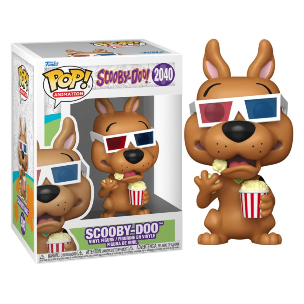 Scooby Doo - Scooby Doo (with 3D Glasses) Pop! Vinyl - Image 3