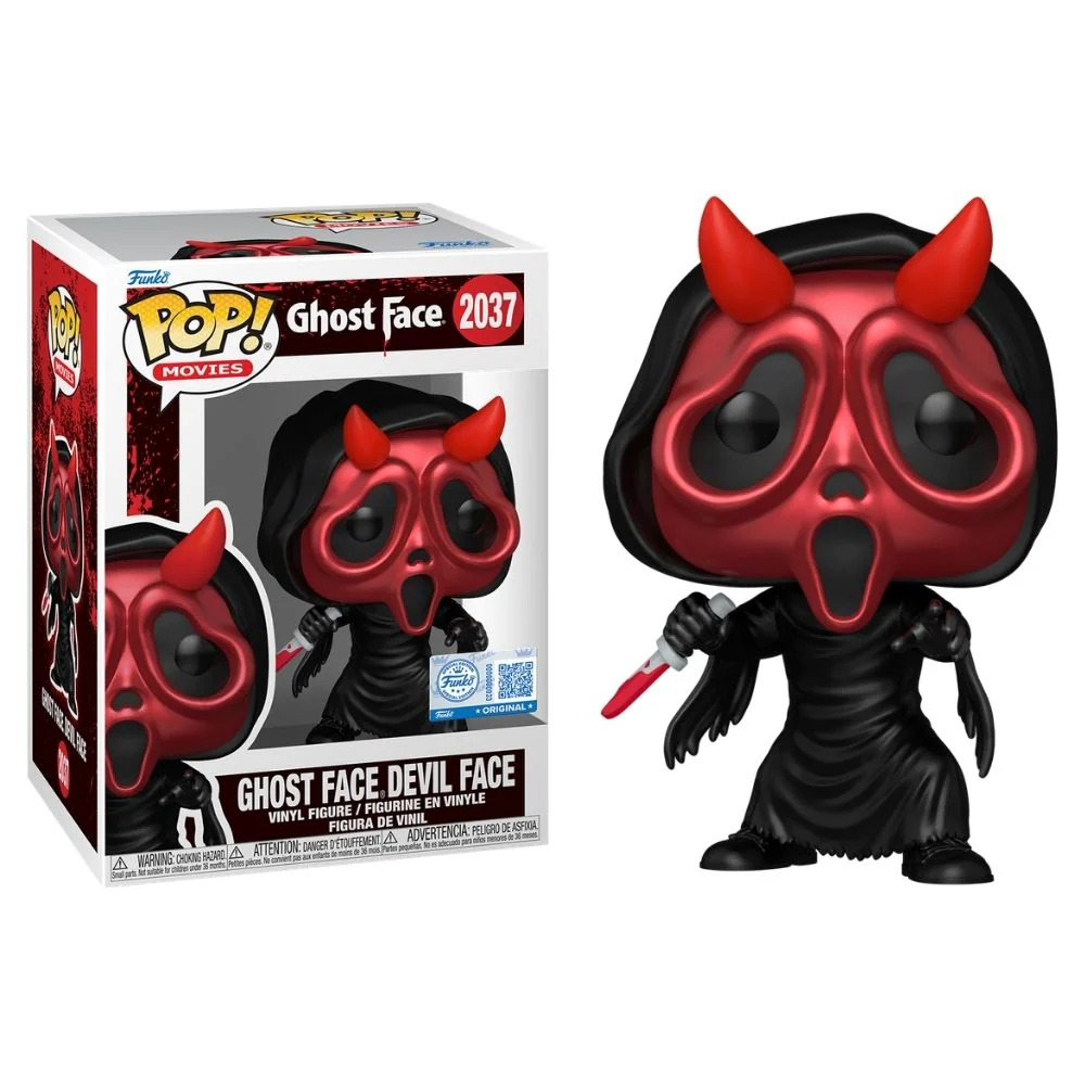 Ghost Face - Ghost Face Devil Face Metallic US Exclusive Pop! Vinyl - Image 3