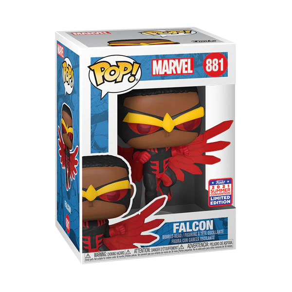 SDCC 2021 - Marvel - Falcon US Exclusive Pop! Vinyl
