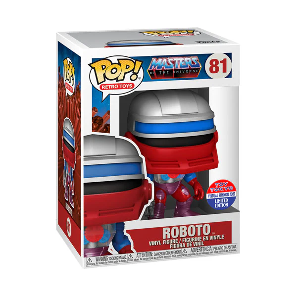 SD2021 - Masters of the Universe - Roboto US Exclusive Pop! Vinyl