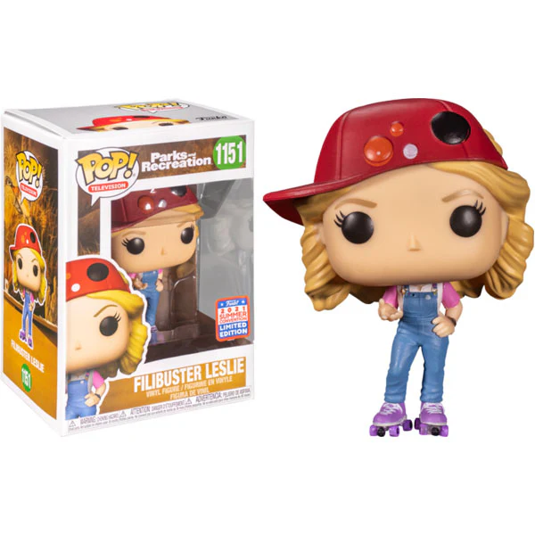 SDDC 2021 - Parks & Recreation - Leslie Filibuster US Exclusive Pop! Vinyl - Image 3