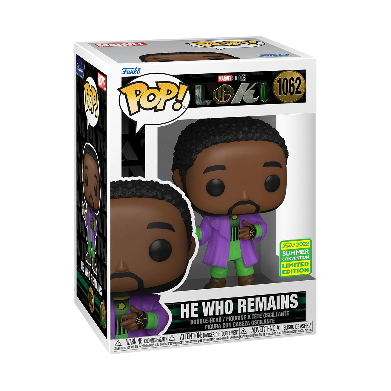 SDCC 2022 Loki (TV) - He Who Remains US Exclusive Pop! Vinyl - Image 2