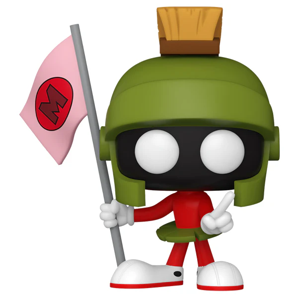 SDCC 2024 - Looney Tunes - Marvin the Martian with Flag US Exclusive Pop Vinyl - Image 2