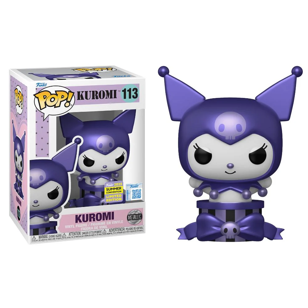 SDDC 2025 - Hello Kitty & Friends - Kuromi Metallic US Exclusive Pop! Vinyl - Image 3