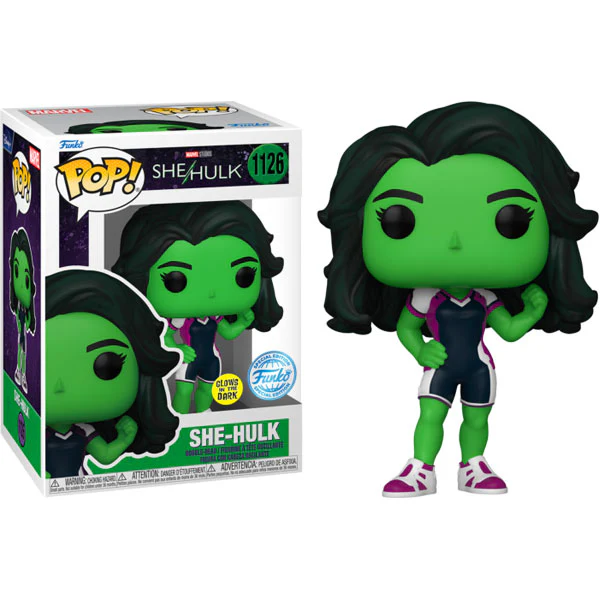 She-Hulk (TV) - She-Hulk Glow US Exclusive Pop! Vinyl - Image 4