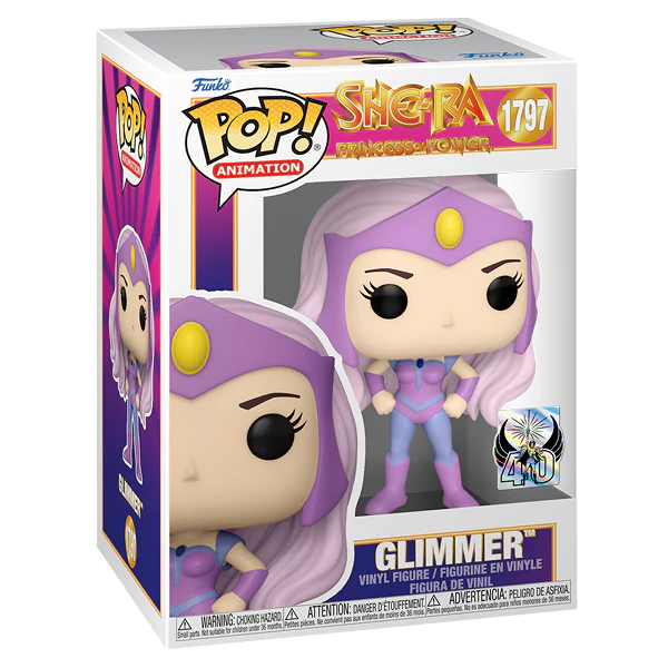 She-Ra: Princess of Power - Glimmer 40th Anniversary Pop! Vinyl - Image 2