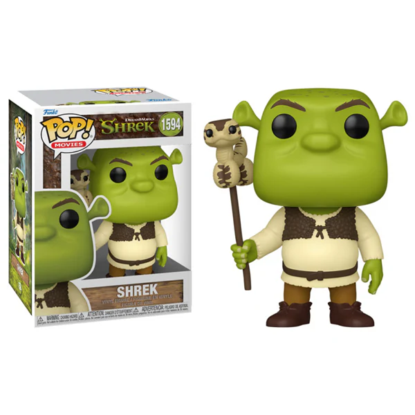 Shrek - Shrek with Snake (DreamWorks 30th Anniversary) Pop! Vinyl - Image 3