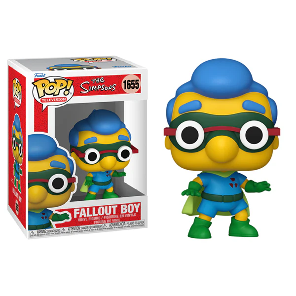 The Simpsons - Milhouse as Fallout Boy Pop! Vinyl - Image 3