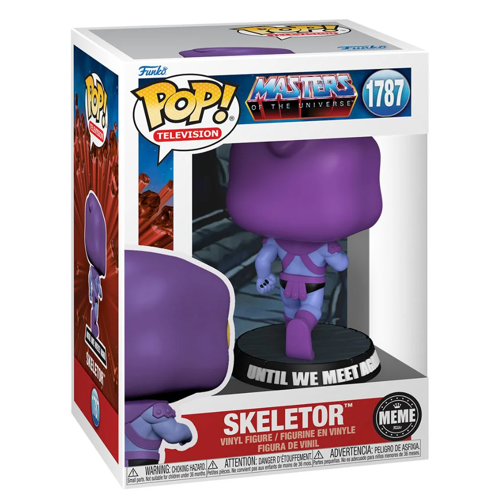 Masters of the Universe - Skeletor (Until We Meet Again) Meme US Exclusive Pop! Vinyl - Image 3