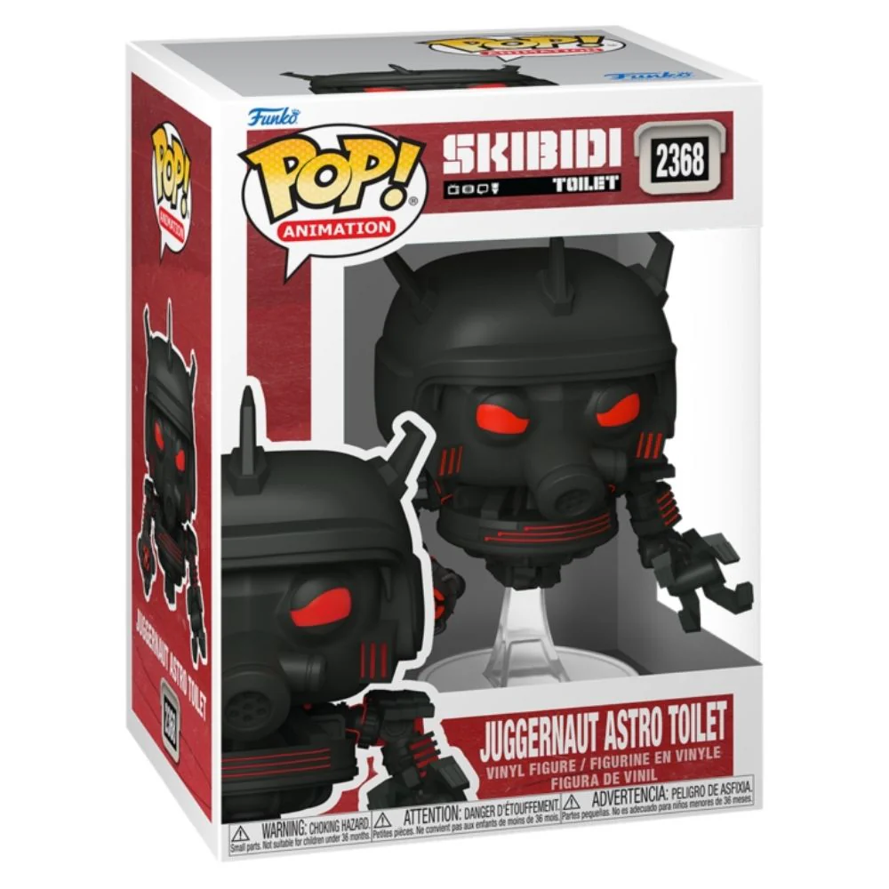 Skibidi Toilet - Juggernaut Astro Toilet Pop! Vinyl - Image 2