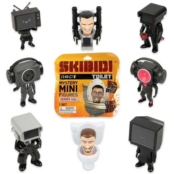Skibidi Toilet Mini Mystery Figures - Series 1 - Image 2