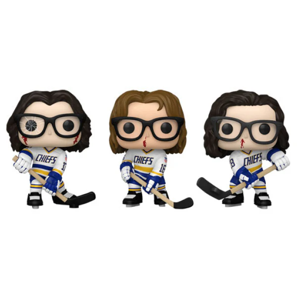 Slap Shot - The Hansons Pop! Vinyl 3 Pack - Image 3