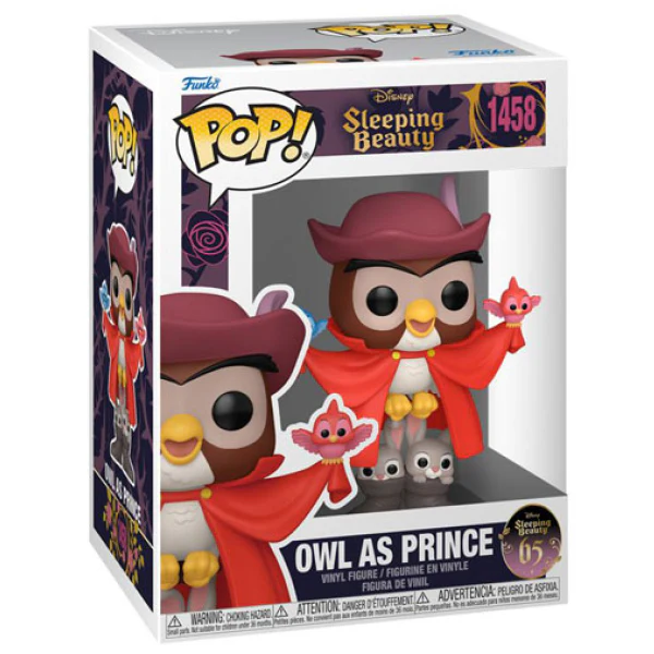 Sleeping Beauty: 65th Anniversary - Owl as Prince Pop! Vinyl - Image 2