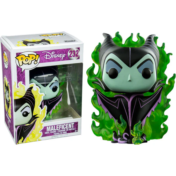 Sleeping Beauty - Maleficent with Flames US Exclusive CHASE Pop! Vinyl - Image 5