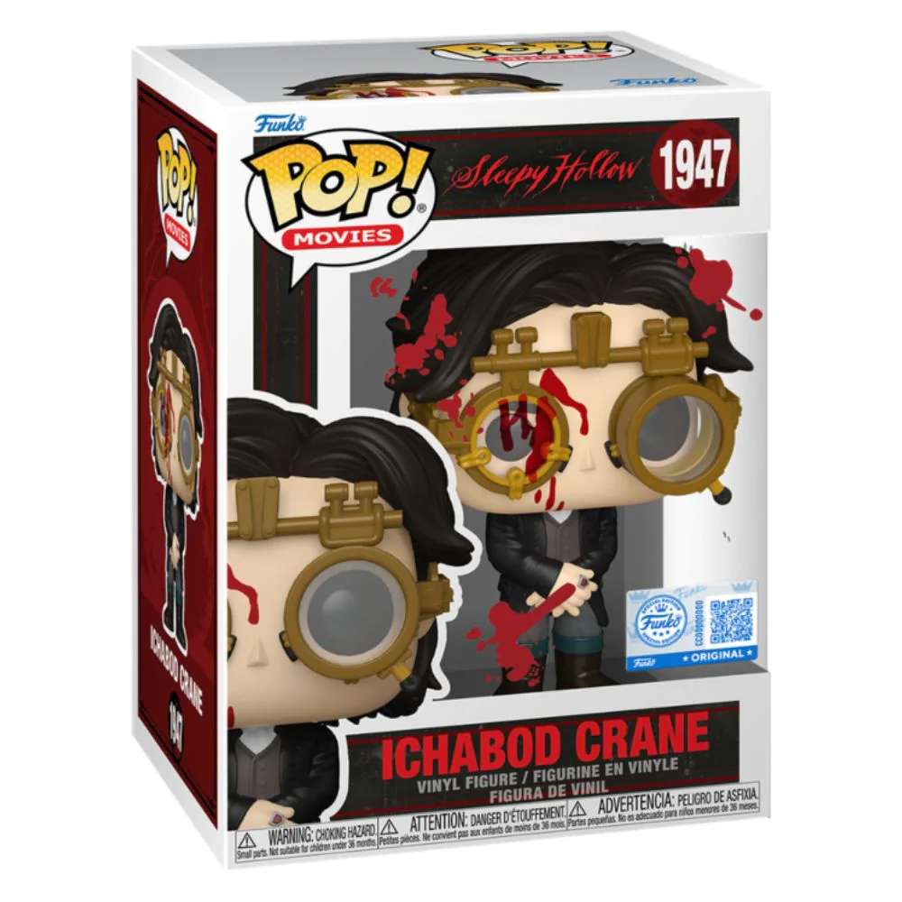 Sleepy Hollow - Ichabod Crane (Bloody) US Exclusive Pop! Vinyl - Image 2