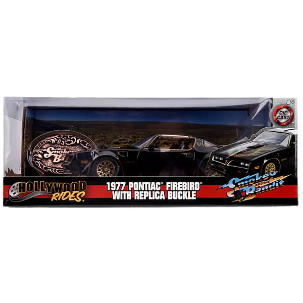 Smokey and The Bandit - 1977 Pontiac Firebird 1:24 Scale Hollywood Ride - Image 5