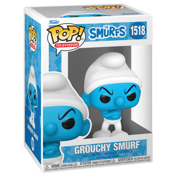 The Smurfs (1981) - Grouchy Smurf Pop! Vinyl - Image 2