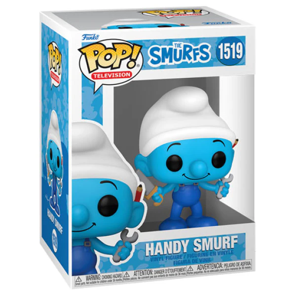 The Smurfs (1981) - Handy Smurf Pop! Vinyl - Image 2