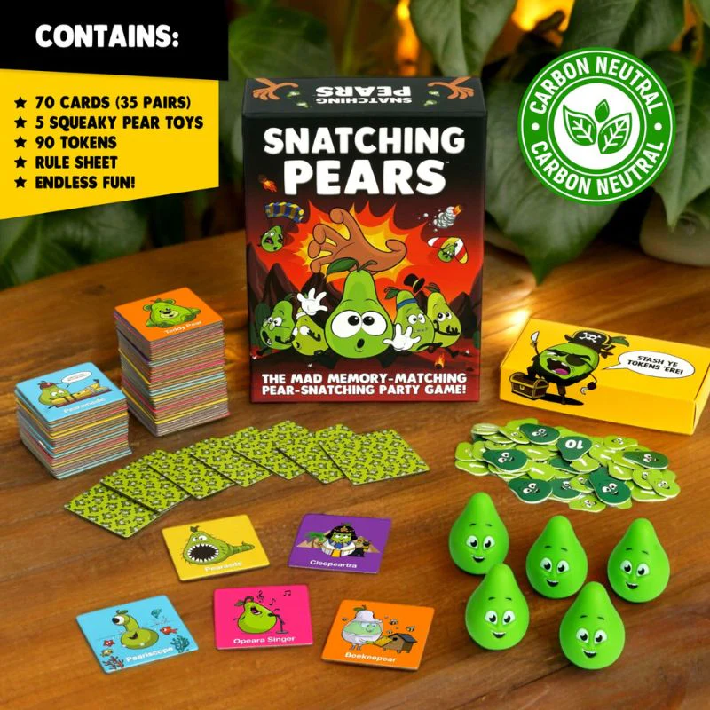 Snatching Pears – The Mad Memory-Matching Pear-Snatching Party Game - Image 3