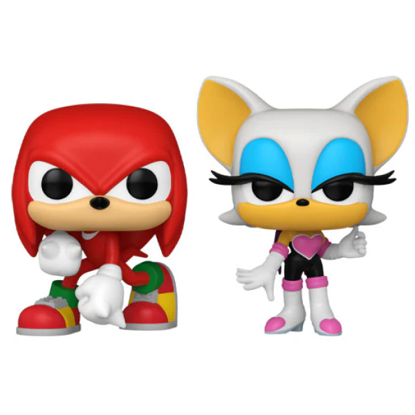 Sonic the Hedgehog - Knuckles & Rouge US Exclusive Pop! Vinyl 2 Pack - Image 3