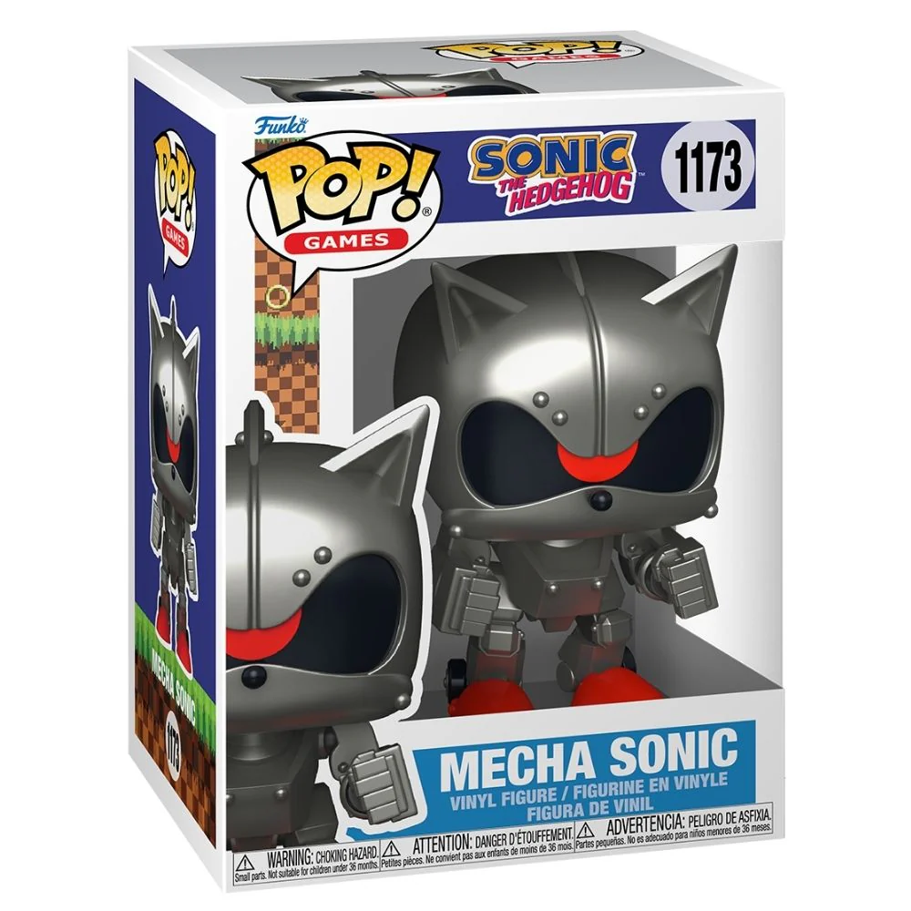 Sonic the Hedgehog - Mecha Sonic Pop! Vinyl - Image 2