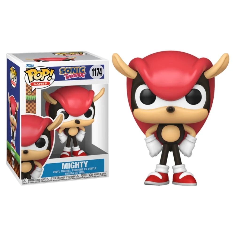 Sonic the Hedgehog - Mighty the Armadillo Pop! Vinyl - Image 3