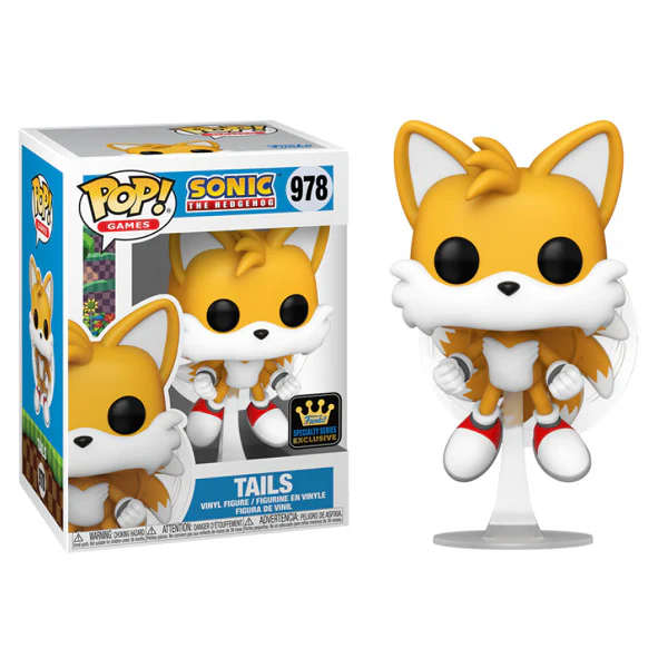 Sonic the Hedgehog - Tails Flying US Exclusive Pop! Vinyl - Image 3