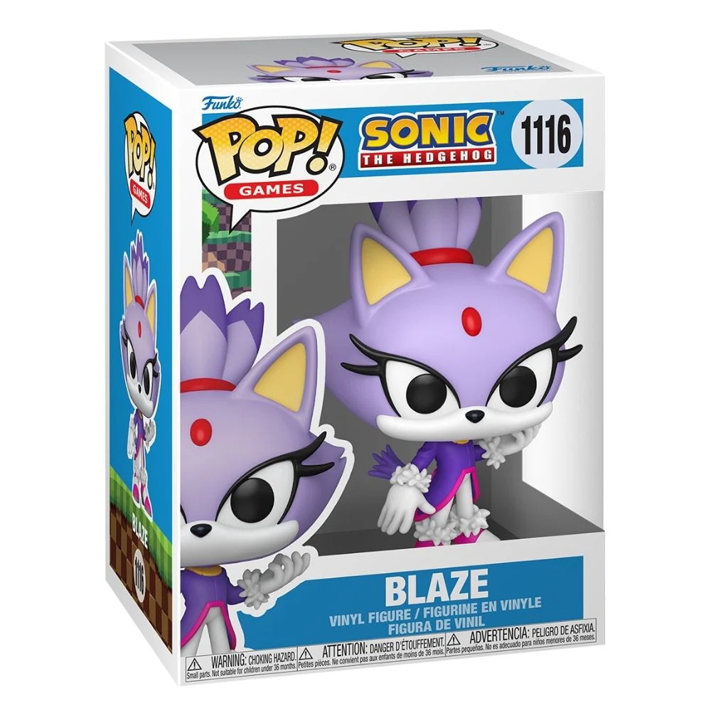 Sonic The Hedgehog - Blaze the Cat Pop! Vinyl - Image 2