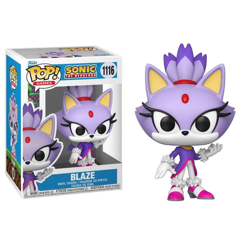 Sonic The Hedgehog - Blaze the Cat Pop! Vinyl - Image 3