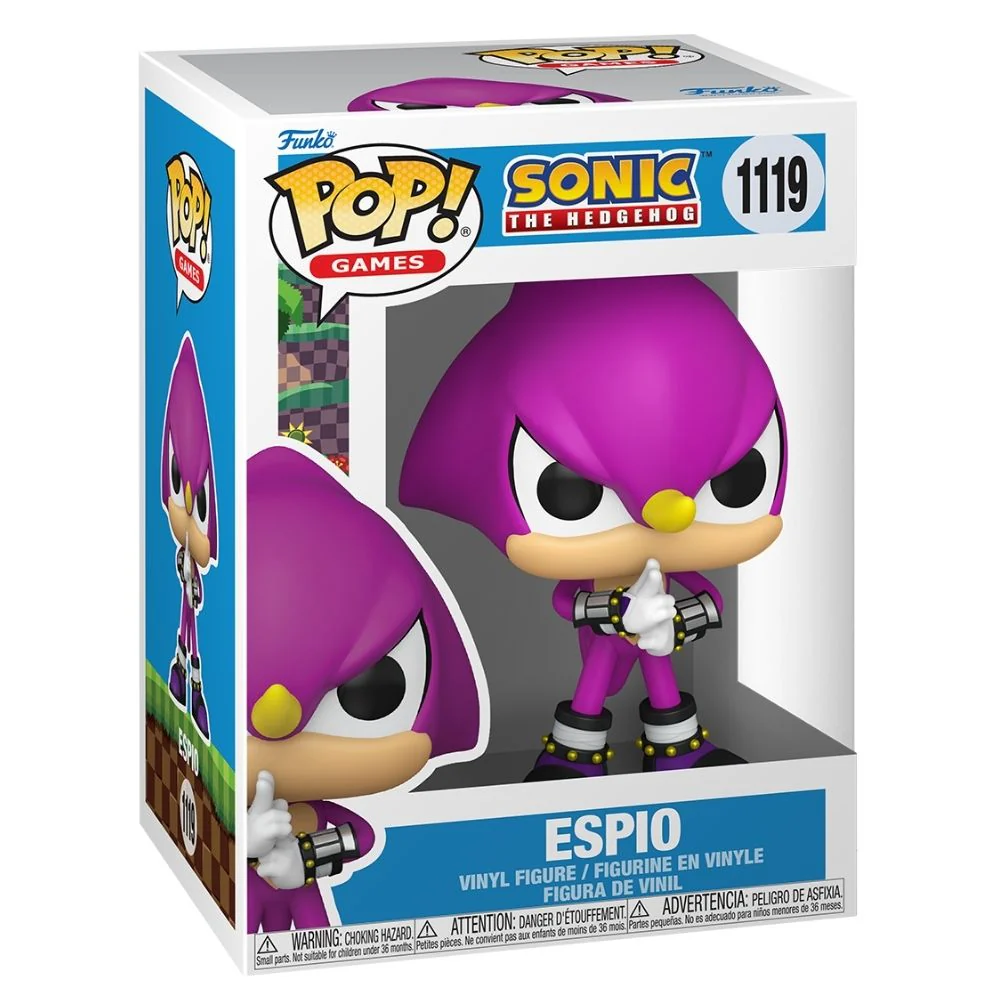 Sonic The Hedgehog - Espio the Chameleon Pop! Vinyl - Image 2