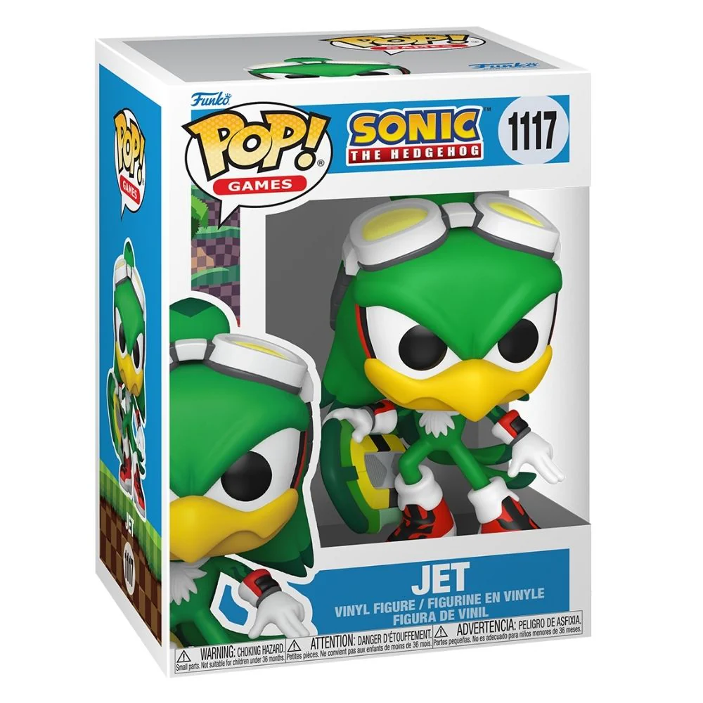 Sonic The Hedgehog - Jet the Hawk with Board Pop! Vinyl - Image 2