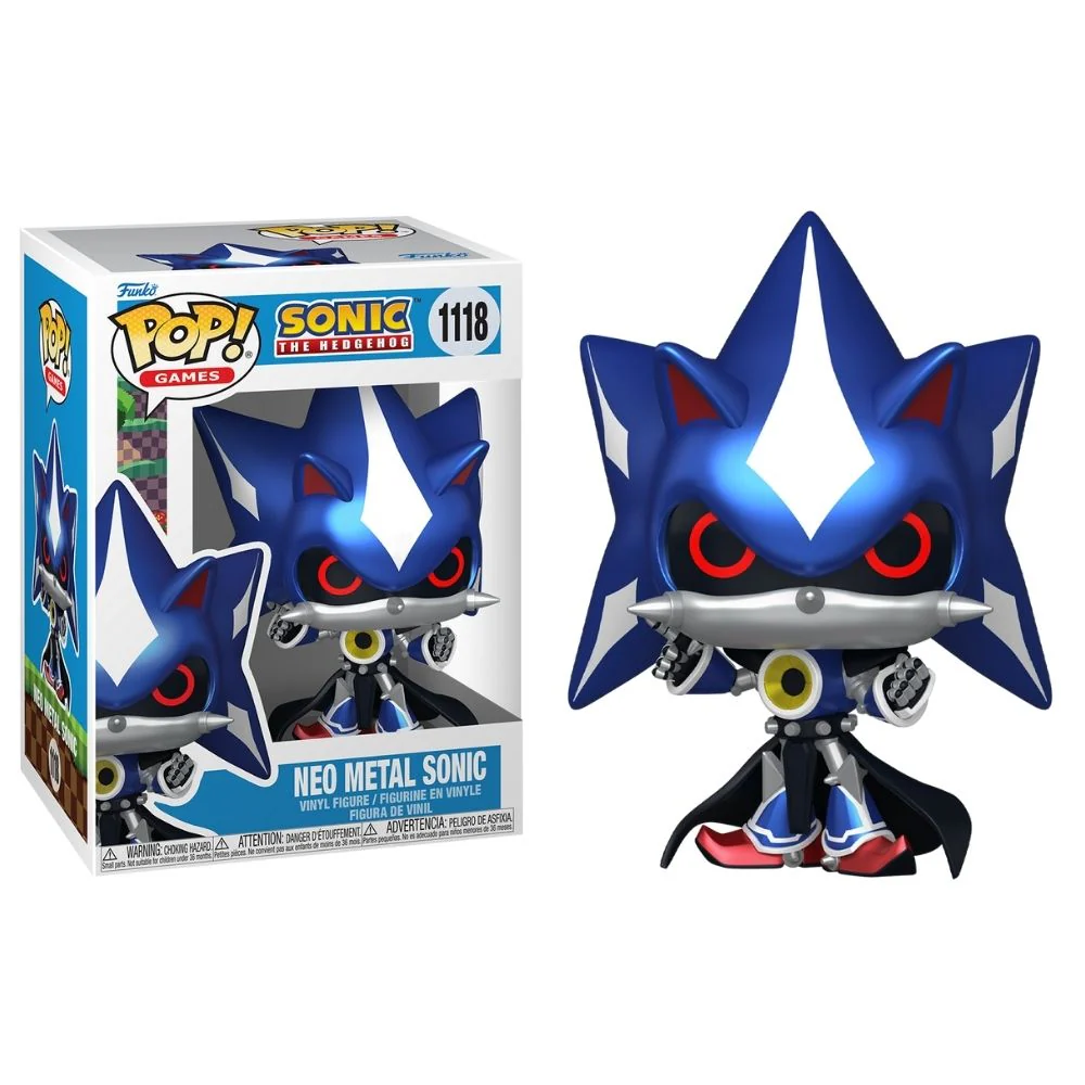 Sonic The Hedgehog - Neo Metal Sonic (Metallic) Pop! Vinyl - Image 3
