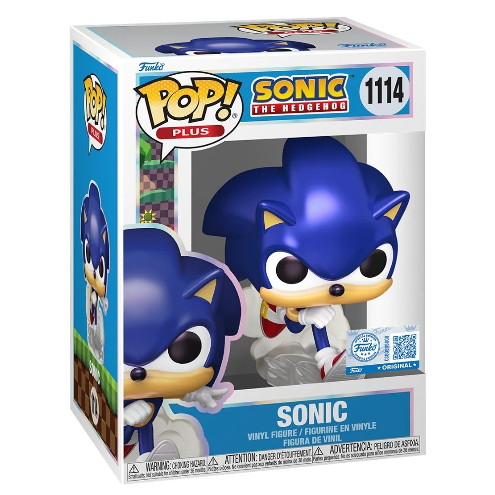 Sonic The Hedgehog - Sonic (Pearlescent) Pop! Vinyl Plus - Image 2